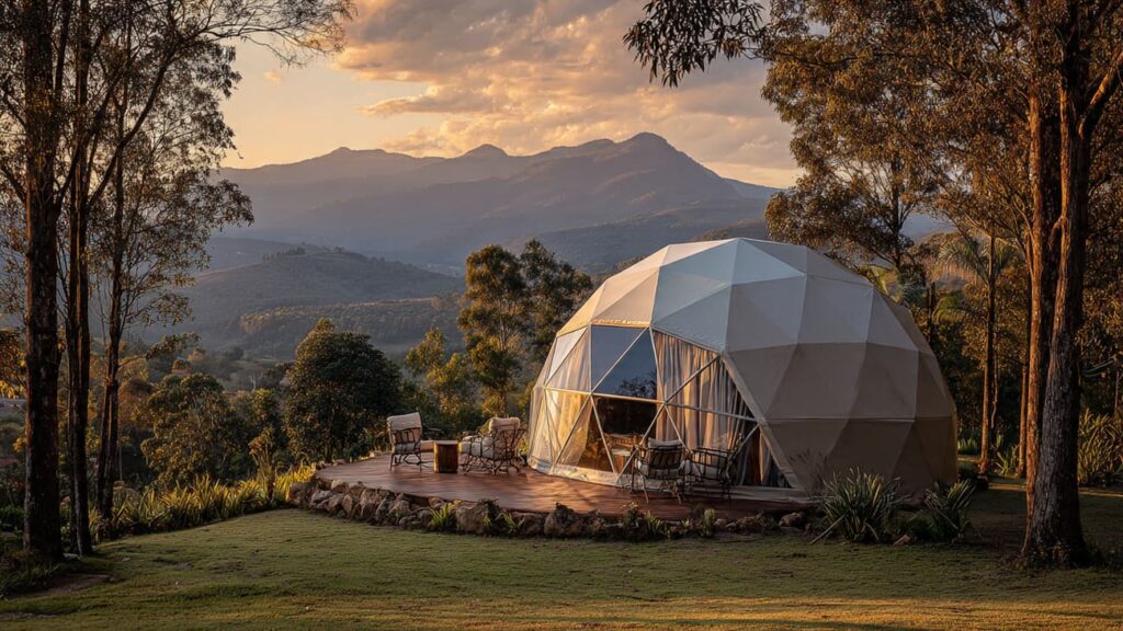 domo geodésico ecoturismo