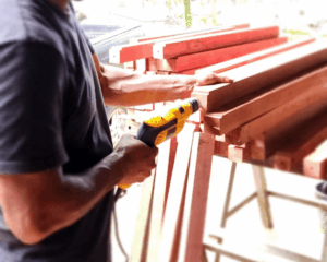 produção domo geodésico