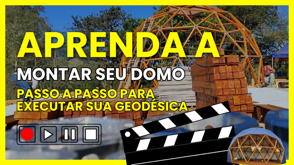 como montar um domo geodésico